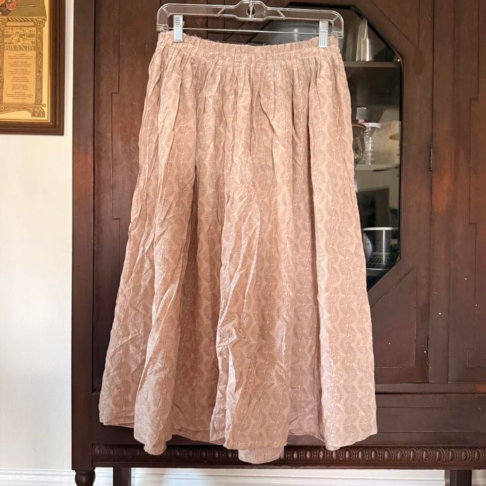 Unbranded Women's Pink and Tan Skirt